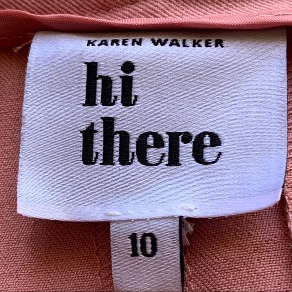 Hi There From Karen Walker tapered trousers size 10 - Picture 6 of 6